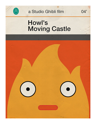 Illustration for article titled Miyazaki's films reimagined as dog-eared Penguin book covers